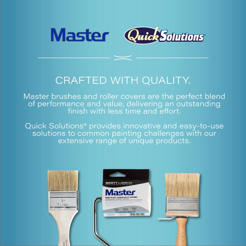 Bestt Liebco 552564100 Master Polyester/Nylon Thin Angle Sash Brush, 1 in. - Image 3